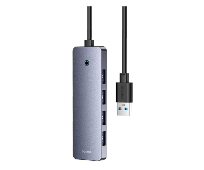 Hub USB Baseus UltraJoy 4-Port HUB 100cm GreyUSBA to USB3.0*4